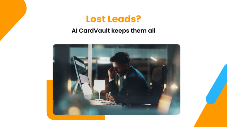 How AI Business Card Scanning Transforms Lead Capture