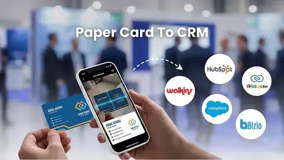 Paper Card to CRM - Business Card Scanner - Mobile